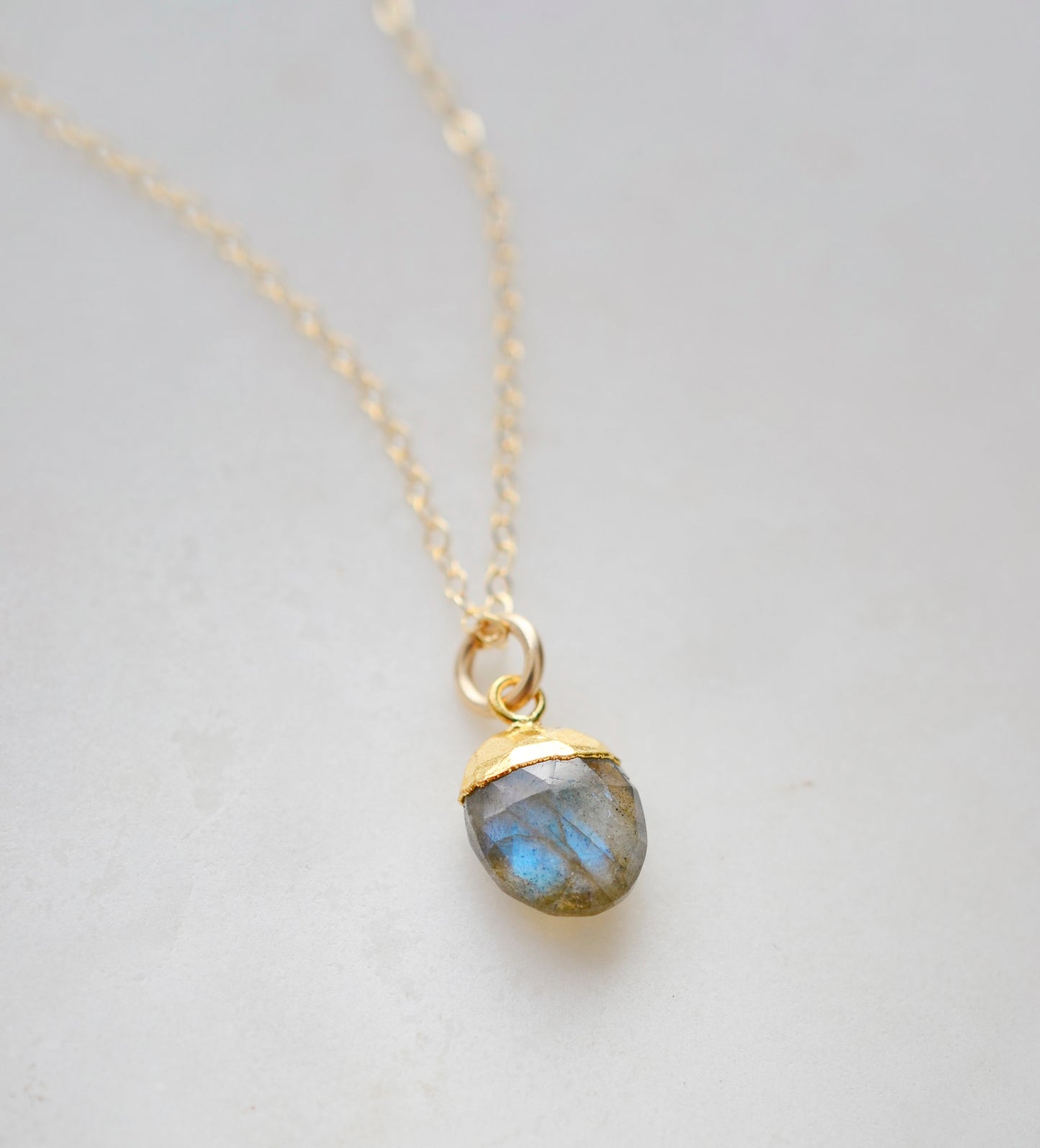Labradorite Pendant - Oval Collection