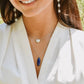 Nila Necklace: Lapis Lazuli