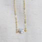Natural White Howlite Necklace