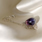 Natural Fluorite Necklace, Sterling Silver or 14k Gold Filled Chain