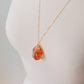 Lepidocrosite Quartz Necklace Teardrop Pendant