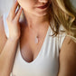 Large Rose Quartz Point Pendant