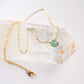Raw Emerald Necklace