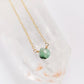 Raw Emerald Necklace