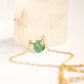 Raw Emerald Necklace
