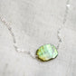 Labradorite Slice Necklace