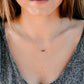 Small Pyrite Bar Necklace